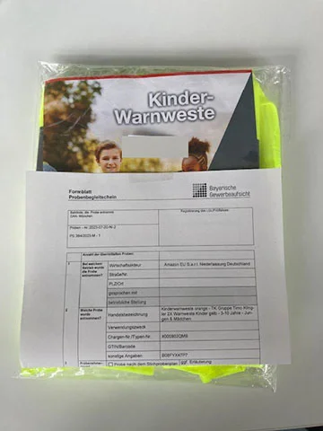 TK Gruppe — Warnweste