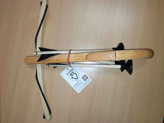 BestSaller — Handarmbrust Voll-Holz natur