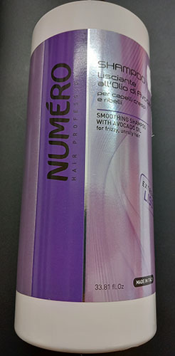 Numero — Smoothing shampoo with avocado oil