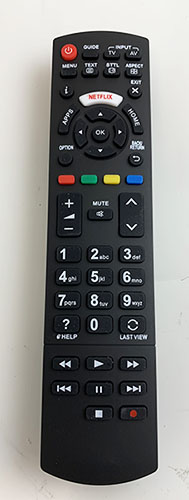 Panasonic — Remote control