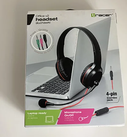 tracer — Headset Tracer office v2 Brusreducerande Flexibel
