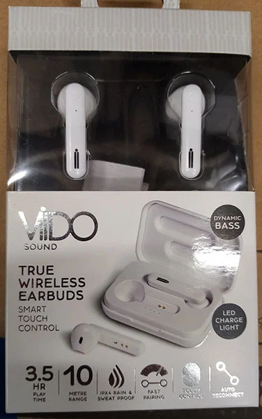 VIDO SOUND — True Wireless Earbuds
