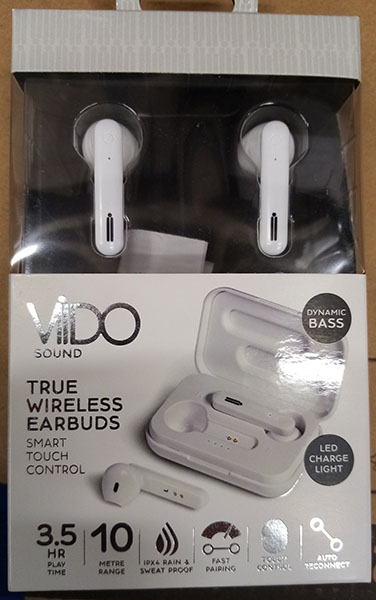 VIDO SOUND — True Wireless Earbuds