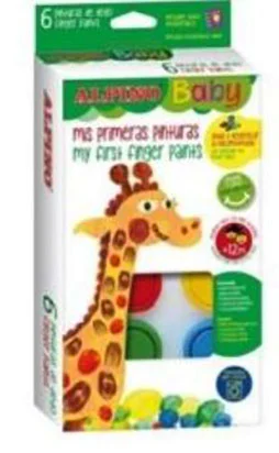 ALPINO / MASATS COLORING, S.L.U. — ALPINO BABY - My first finger paints- mis primeras pinturas