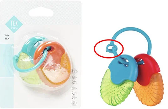 TEX BABY — Teething ring