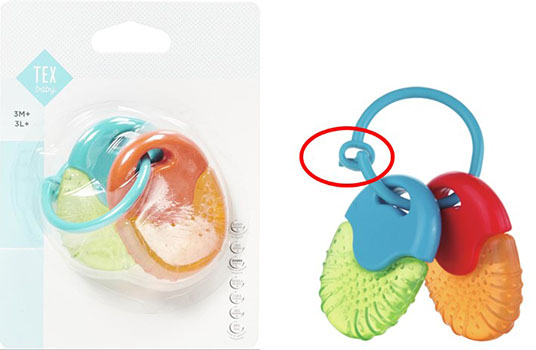 TEX BABY — Teething ring