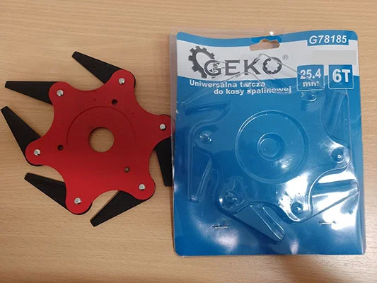 Geko — Univerzal blade for brush cutters