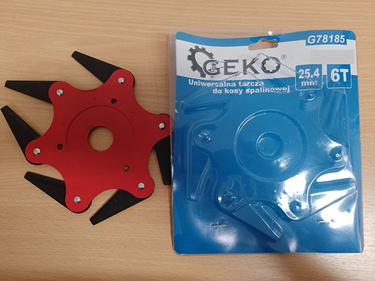 Geko — Univerzal blade for brush cutters