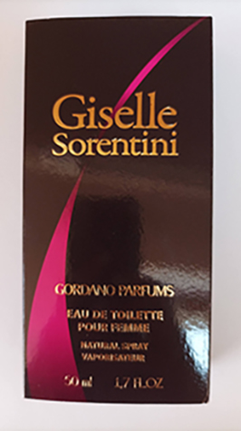 GORDANO PARFUMS — Giselle Sorentini 163
