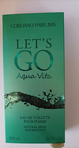 GORDANO PARFUMS — Let's go Aqua Vita