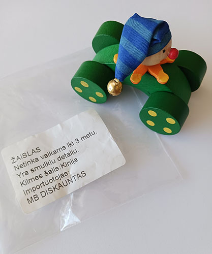 Wooden car toy