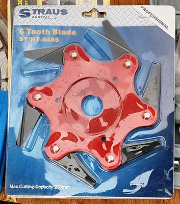Straus Austria — 6 Tooth Blade