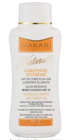 MAKARI — Makari naturalle carotonic extrême lotion corps éclaircissante (17.6oz) Lotion hydratante