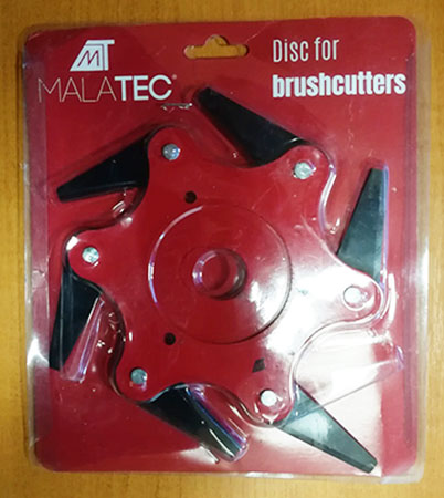 MALATEC — Disc for brush cutters; Blade for brush cutter - 6 blades