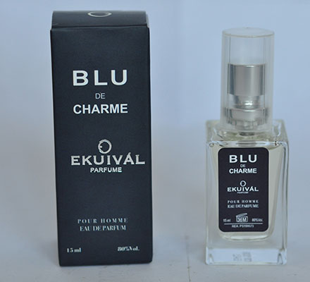 EKUIVAL PARFUME — Blu de Charme - Incred - Saw-age - Kostume