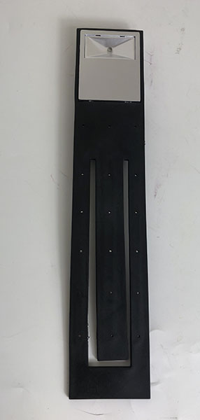 Minimalistisk och böjbar LED boklampa för kvällsläsning