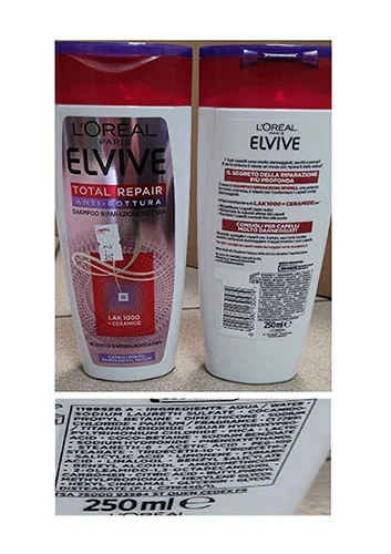 L'OREAL — L'oreal anti rottura