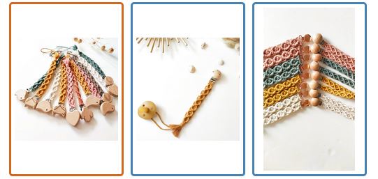 HONORINE & JEAN — Soother holder