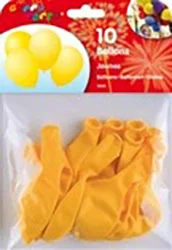 GAPPY PARTY — 10 ballons jaunes