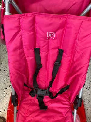 Zippy (ZY) — BENGAL ROAD2 ZY SAFE PINK STROLLER