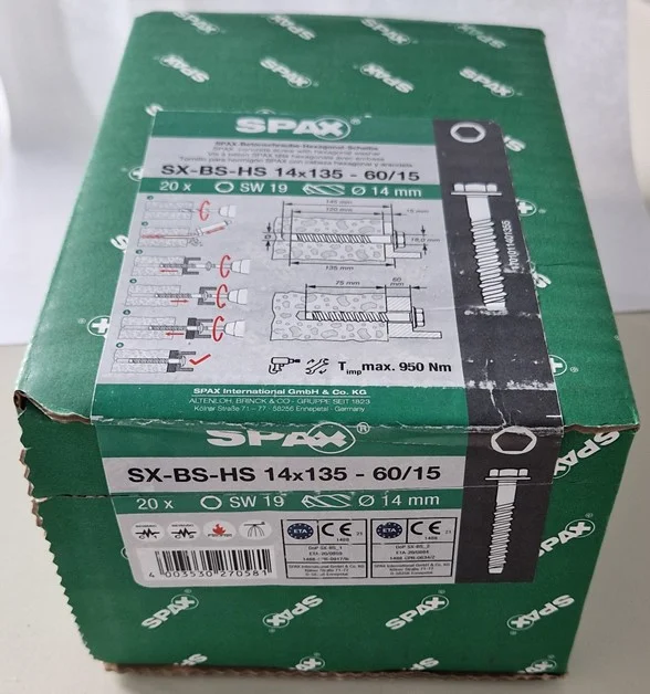 SPAX — SX-BS-14