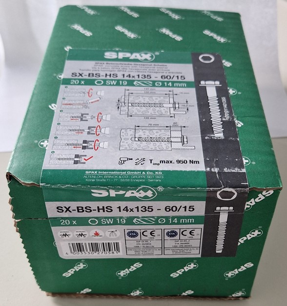 SPAX — SX-BS-14