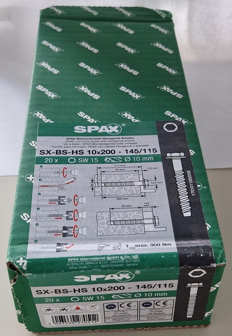 SPAX — SX-BS-10