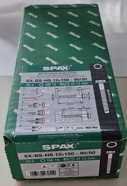 SPAX — SX-BS-12