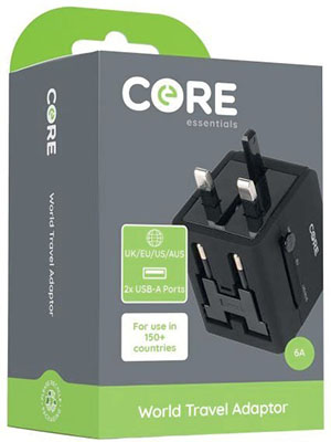 Core — Travel Adapter World USB