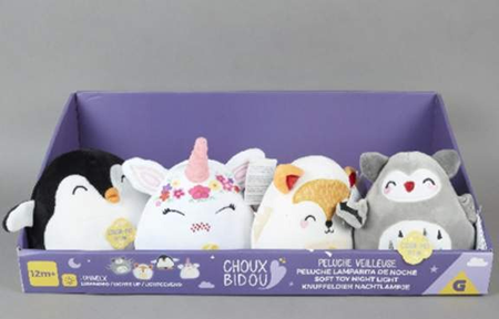 Choux Bidou — Peluche veilleuse