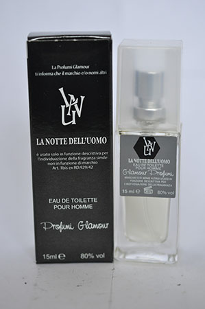 Glamour profumi — La notte dell'uomo