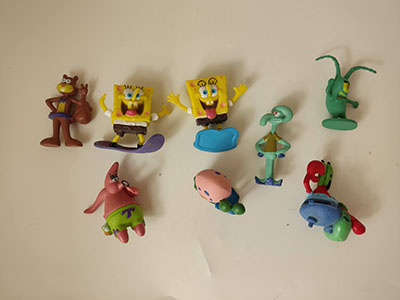 SpongeBob figures
