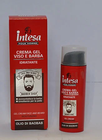 INTESA — Crema gel viso e barba idratante