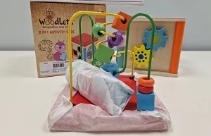 Addo Play — Woodlets - 5 in 1 acitivity cube