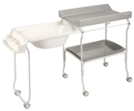 Plastimyr — LIV - Table à langer avec baignoire extensible
