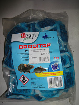 BRODITOP PASTA PAKELIAIS