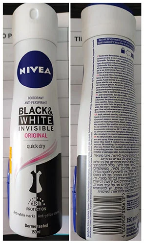 Nivea — Black & White invisible