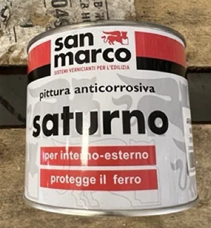 SAN MARCO, SATURNO — Prodotto verniciante ,Pittura anti corrosiva