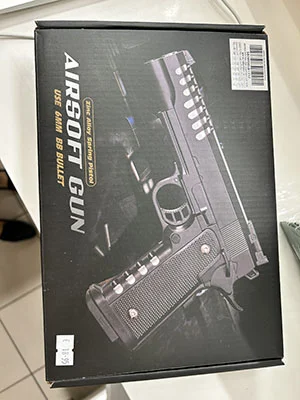 AIRSOFT GUN — AIRSOFT GUN