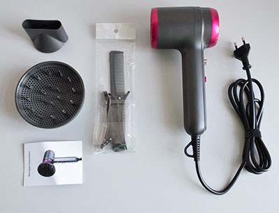 Negative ion Hair dryer