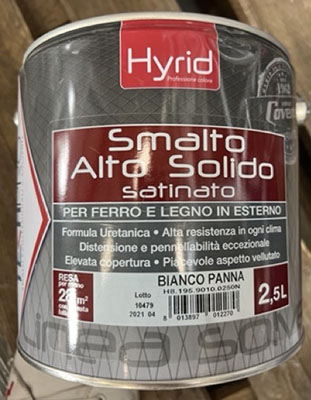 COVEMA — HYRID SMALTO ALTO SOLIDO SATINATO, 2)HYRID SMALTO ALTO SOLIDO BRILLANTE,  3)PY4 SMALTO GRANA GROSSA