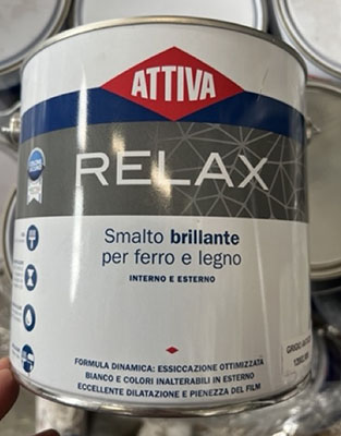 BOERO — Smalto brillante per ferro e legno, ATTIVA RELAX