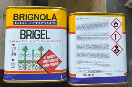 BRIGNOLA — Brignola Brigel Smalto antiruggine