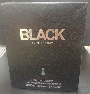 Story of Love — Black Gentiluomo Eau de Toilette