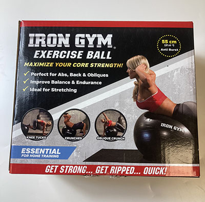 Iron Gym — Iron Gym Exercise ball