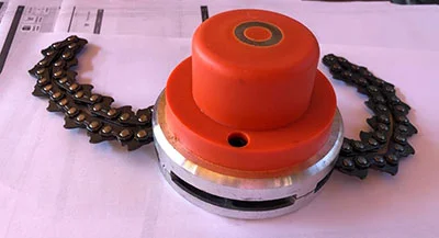 Falon Tech — Flail-type cutting attachment for brush cutters