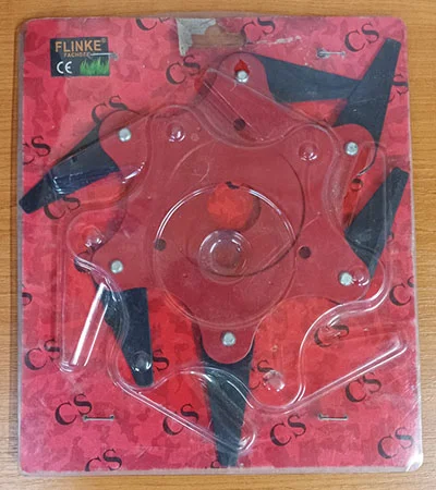 FLINKE FACHGEBIT — Flail-type cutting attachments for brush cutter