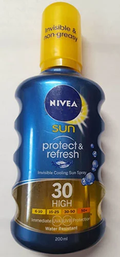 Nivea — Sun protect & refresh / Invisible Cooling Sun Spray