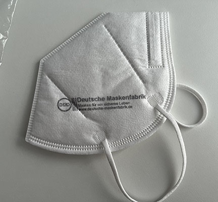 Deutsche Maskenfabrik — Cureface FFP2 Medi Pro Mask NR B2