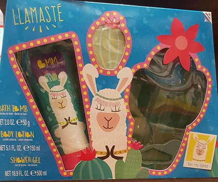 LLMASTÉ — Body care set / Láma szett